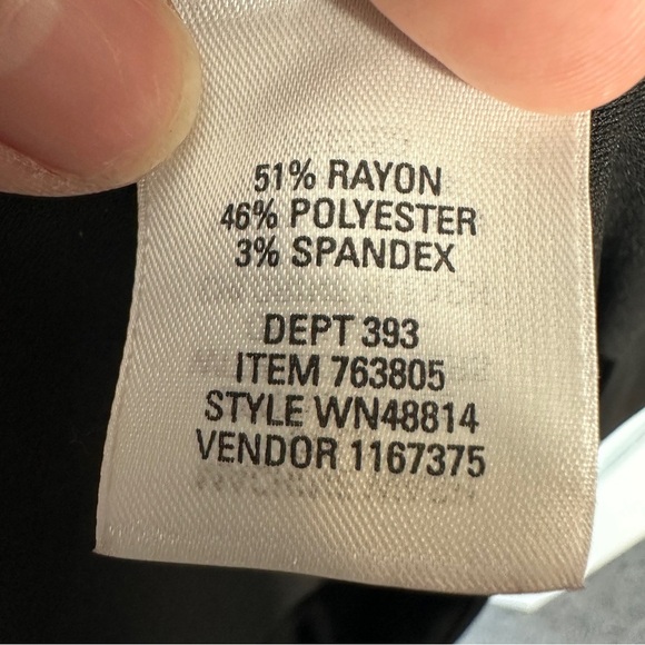 Nordstrom size 1X duster/jacket, button front, knee length, fall - Picture 9 of 11